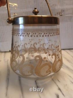 Saint Louis Cristal Gravé Art Nouveau