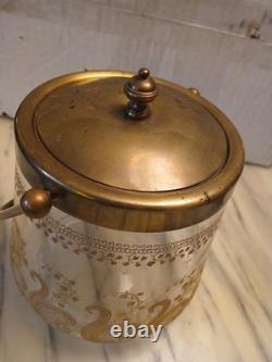 Saint Louis Cristal Gravé Art Nouveau