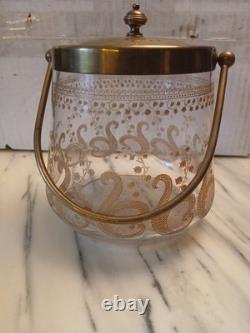 Saint Louis Cristal Gravé Art Nouveau