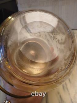 Saint Louis Cristal Gravé Art Nouveau