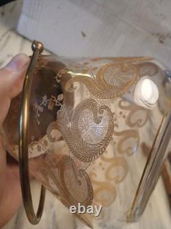 Saint Louis Cristal Gravé Art Nouveau