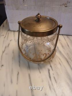 Saint Louis Cristal Gravé Art Nouveau