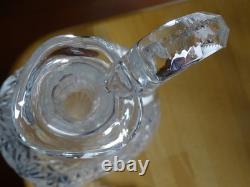 Saint Louis Cristal Tailler Ancienne Belle Carafe A Vin Modele Gavarni Signee