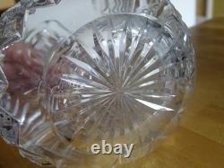 Saint Louis Cristal Tailler Ancienne Belle Carafe A Vin Modele Gavarni Signee