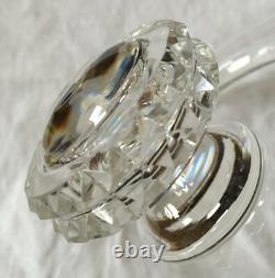 Saint Louis Diamant Centerpiece Coupe Centre De Table Cristal Taillé Art Deco Bb