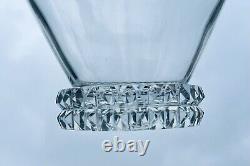 Saint Louis Diamant Centerpiece Coupe Centre De Table Cristal Taillé Art Deco Bb