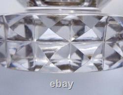 Saint Louis Diamant Centerpiece Coupe Centre De Table Cristal Taillé Art Deco Bb