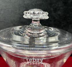 Saint Louis Diamant Centerpiece Coupe Centre De Table Cristal Taillé Art Deco Bb