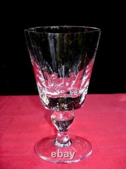 Saint Louis Jersey 4 Water Glasses 4 Verres A Eau Cristal Taillé Paquebot France