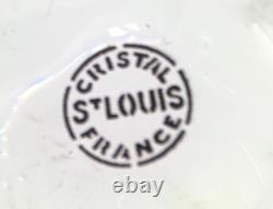 Saint Louis Jersey 4 Water Glasses 4 Verres A Eau Cristal Taillé Paquebot France