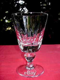 Saint Louis Jersey 6 Wine Glasses 6 Verres A Vin Paquebot France Cristal Taillé