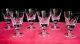 Saint Louis Jersey 6 Wine Glasses Verres A Vin Cristal Taillé Paquebot France B
