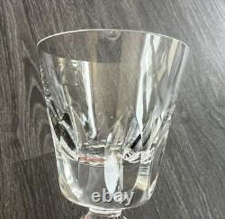 Saint Louis Jersey 6 Wine Glasses Verres A Vin Cristal Taillé Paquebot France B
