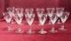 Saint Louis Liberty Wine Crystal Glasses Verres A Vin Cristal Grave Art Nouveau
