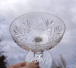 Saint Louis Massenet 6 Sherbet Champagnergläser Coupe A Champagne Cristal Taille