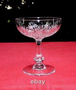 Saint Louis Massenet 6 Sherbet Champagnergläser Coupe A Champagne Cristal Taille