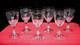 Saint Louis Massenet Cleo 6 Weingl&auml;ser Verre A Vin Cristal Grave Napoleon Iii Jc