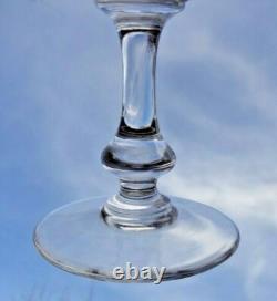 Saint Louis Massenet Cleo 6 Weingläser Verre A Vin Cristal Grave Napoleon III Jc