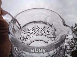 Saint Louis Massenet Karaffe Broc Pichet Carafe A Eau Orangeade Cristal Taille D