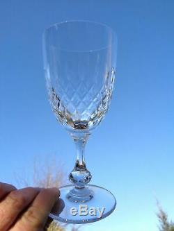 Saint Louis Messine Wine Glasses Verre A Vin 14cm 14 CM Cristal Taillé Massenet
