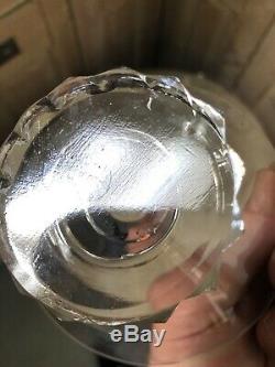 Saint Louis Modèle Diamant 6 Coupe Flûte a Champagne Cristal Art Deco Design