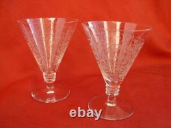 Saint Louis, Modele Lisieux, 4 Verres A Vin En Cristal, 11 CM