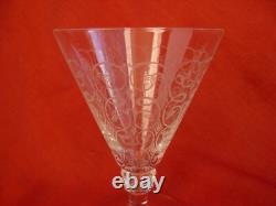 Saint Louis, Modele Lisieux, 4 Verres A Vin En Cristal, 11 CM