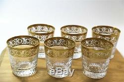 Saint Louis Modèle Thistle verre whisky Old fashion en cristal taillé Estampillé