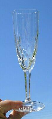 Saint Louis Monaco 6 Fluted Glasses Sektgläser Flutes A Champagne Cristal Taille