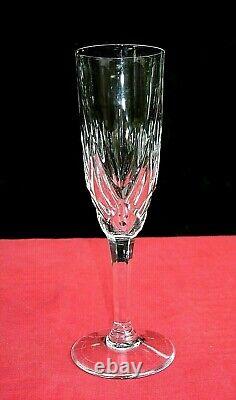 Saint Louis Monaco 6 Fluted Glasses Sektgläser Flutes A Champagne Cristal Taille