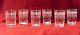 Saint Louis Papin 6 Flat Tumbler Crystal Glasses 6 Verre Gobelet Cristal Grave B