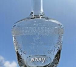 Saint Louis Papin Crystal Decanter Karaffe Kristall Carafe A Vin Cristal Grave