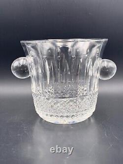 Saint-Louis Seau à glace Art Déco en cristal taillé modèle Tommy c. 1930