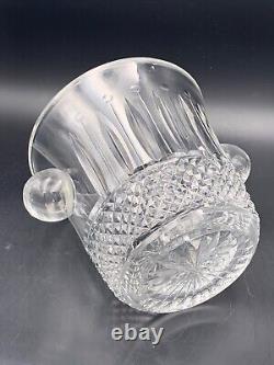 Saint-Louis Seau à glace Art Déco en cristal taillé modèle Tommy c. 1930