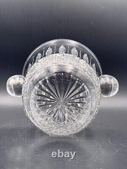 Saint-Louis Seau à glace Art Déco en cristal taillé modèle Tommy c. 1930