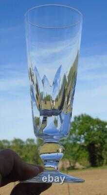 Saint Louis Service de 6 flûtes à champagne en cristal, modèle Jersey