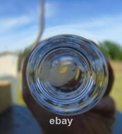 Saint Louis Service de 6 flûtes à champagne en cristal, modèle Jersey