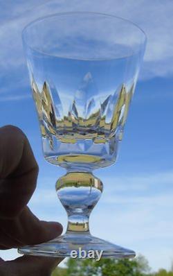 Saint Louis Service de 6 verres à eau en cristal modèle Jersey haut 14,5 cm