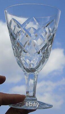 Saint Louis Service de 6 verres à eau en cristal taillé, modèle Adour