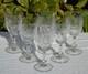 Saint Louis Service De 6 Verres &agrave; Vin En Cristal Taill&eacute; Haut 132 Mm