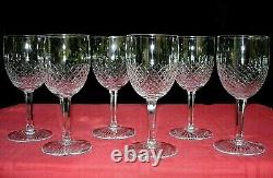 Saint Louis Stl16 Roty Vendome Wine Glasses Verre A Vin Eau 17 CM Cristal Taillé