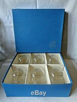 Saint Louis Tanareze 6 Brandy Cherry Glasses Glass Verres A Cognac Cristal Unis