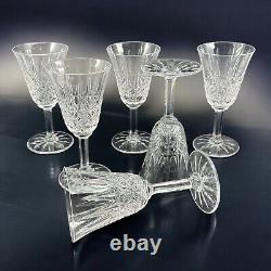 Saint Louis Tarn 6 Verres Cristal Eau Vin Ht 16 cm Parfait Etat