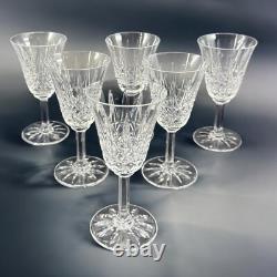Saint Louis Tarn 6 Verres Cristal Eau Vin Ht 16 cm Parfait Etat
