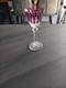 Saint Louis Tommy Verre A Vin Rhin Roemer Cristal Taillé De Couleur Coloré