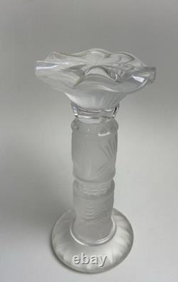 Saint-Louis Totem en Cristal La Torchère Années 1990 France