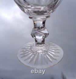 Saint Louis Trianon 6 Water Glasses Weingläser Verre A Eau Cristal Taillé 19eme