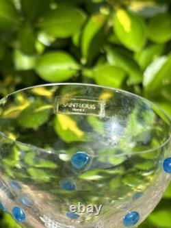 Saint Louis & Verre Dit Cul Sec & Cristal