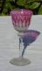 Saint Louis Verre En Cristal Doublé Modèle Tommy Couleur Rubis H 20 Cm