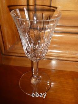 Saint Louis modèle Cerdagne 5 verres à vin en cristal Saint louis SUPERBE